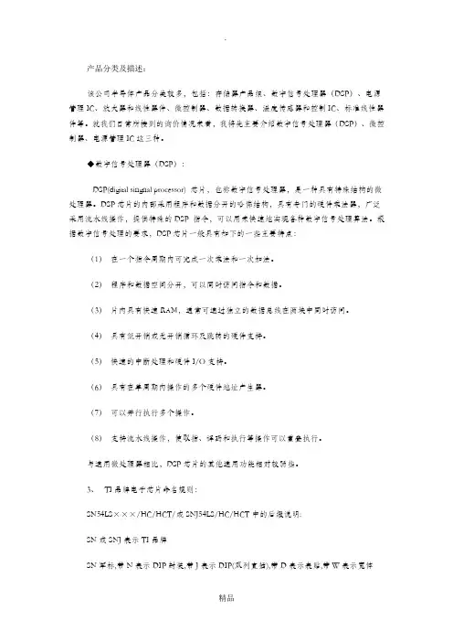 德州仪器(TI)产品命名规则