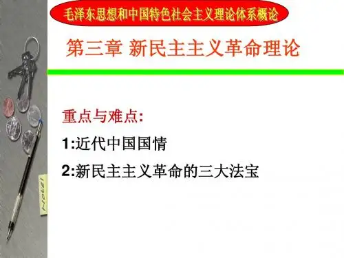 毛概第三章课件