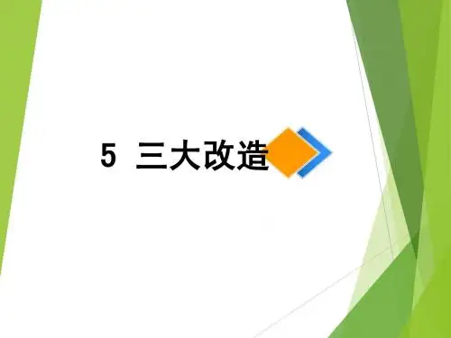 5 三大改造