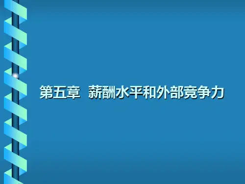 工资理论课件