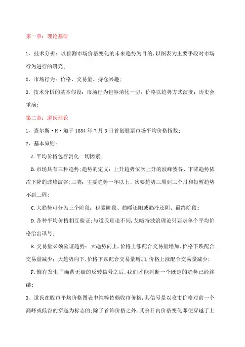 期货市场技术分析约翰墨菲著读书笔记