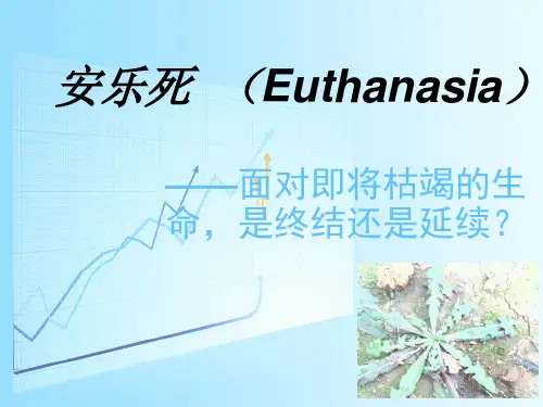 安乐死.ppt修改