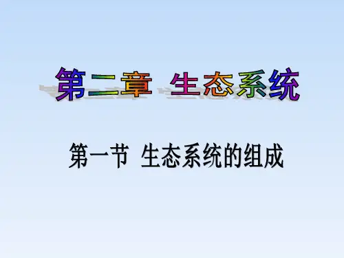 济南社八年级下册生物6.生态系统的组成课件(2)