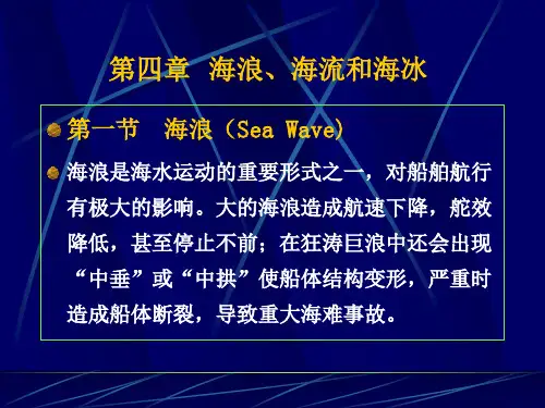 7.海浪、海流和海冰