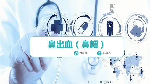 鼻出血的护理PPT课件
