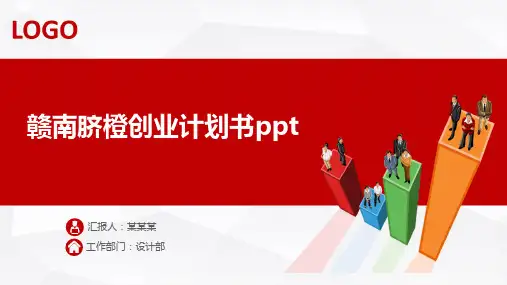 赣南脐橙创业计划书ppt