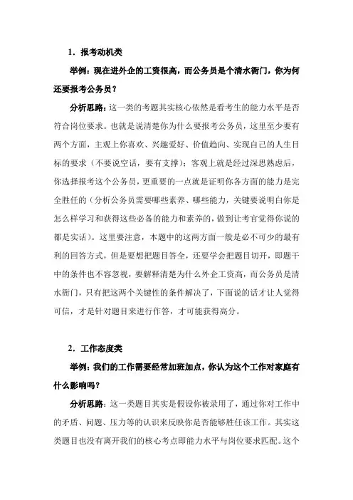 自我认知与岗位匹配
