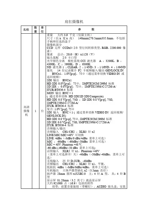 肩扛摄像机