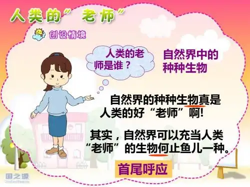 苏教版小学语文四年级下册人类的老师-PPT课件
