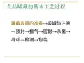 【安全储存】食品罐藏的基本工艺过程