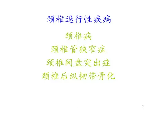 外科-脊柱PPT课件