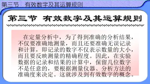 有效数字处理..PPT