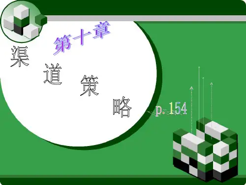 市场营销-营销渠道ppt