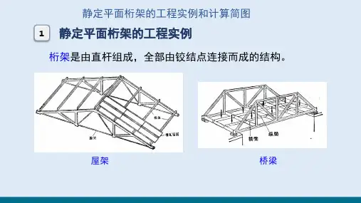 静定结构的内力—静定平面桁架(建筑力学)