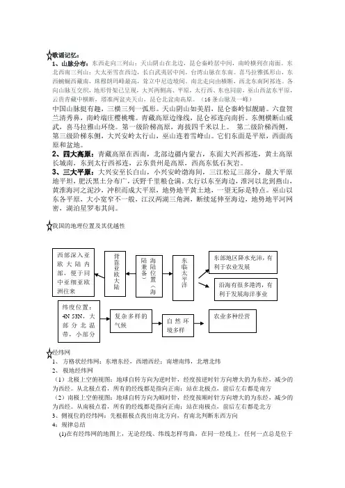 巧记地理文档 (4)