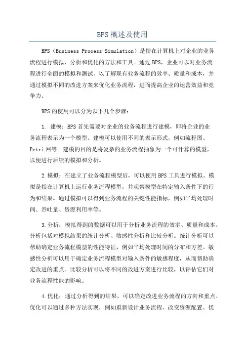 BPS概述及使用