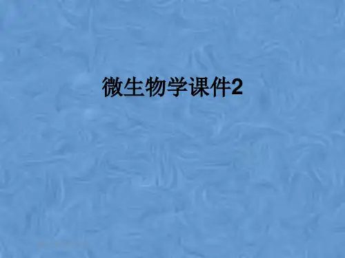微生物学课件2