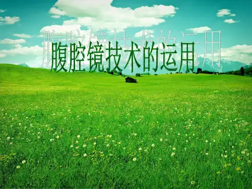 《腹腔镜手术》ppt课件