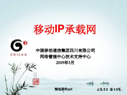《移动IP承载网》PPT课件