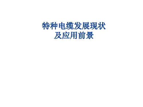 国内特种电缆发展现状及应用前景
