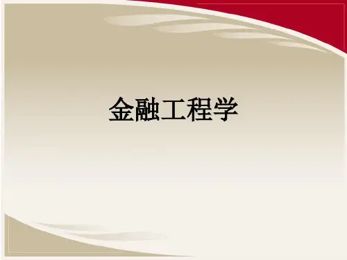 金融工程学第05章合成与复制