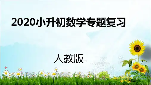 六年级下册数学小升初专题复习：图形与几何精品PPT人教新课标