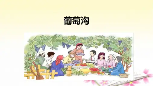 《葡萄沟》ppt课件