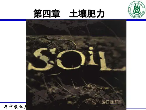 土壤肥料学第四章第二节 土壤水A