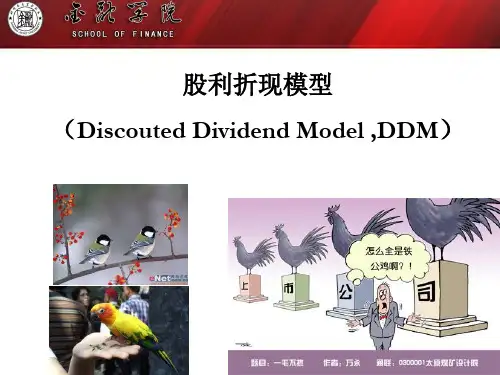 参考：股利折现模型