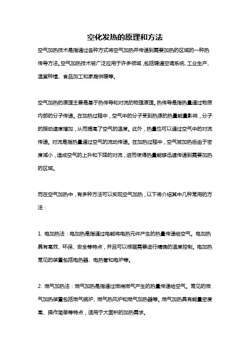空化发热的原理和方法