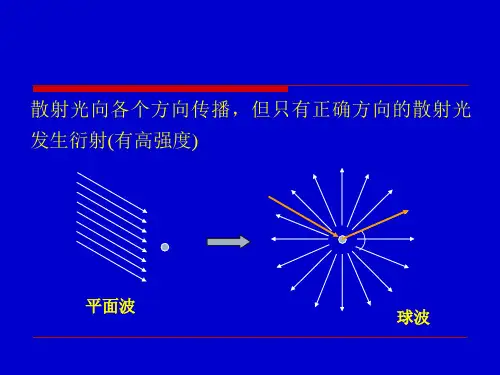 高分子材料研究方法与测试技术教学课件PPT X射线衍射原理教学PPT