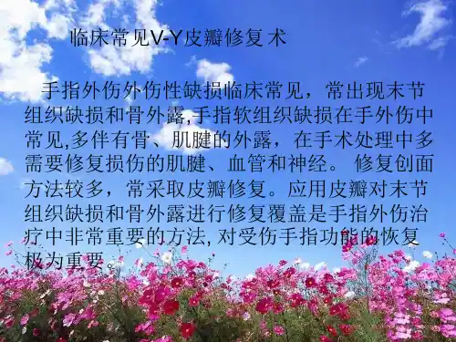 皮瓣修复术