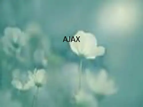 AJAX基础介绍PPT课件