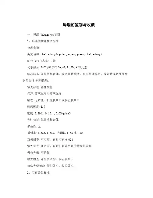 玛瑙的鉴别与收藏