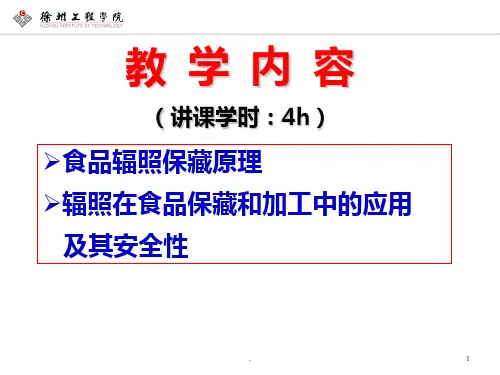 辐照PPT课件