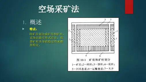 空场采矿法