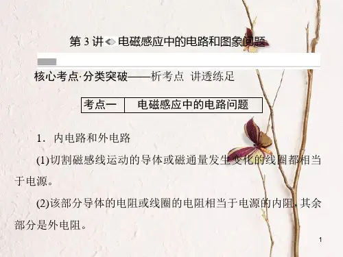 (新课标)高考物理一轮复习 第九章 电磁感应 第3讲 电磁感应中的电路和图象问题课件.ppt