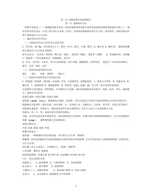 栽培学笔记