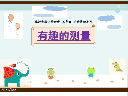 有趣的测量 -完整版PPT课件