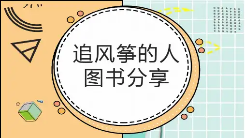 追风筝的人图书分享