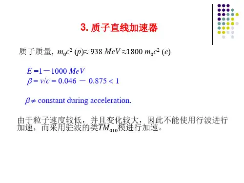 直线加速器物理-Part4
