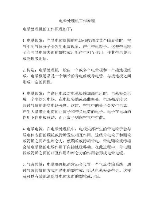 电晕处理机工作原理