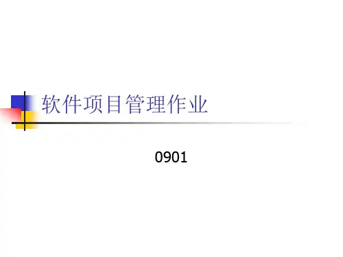 软件项目管理作业-luo