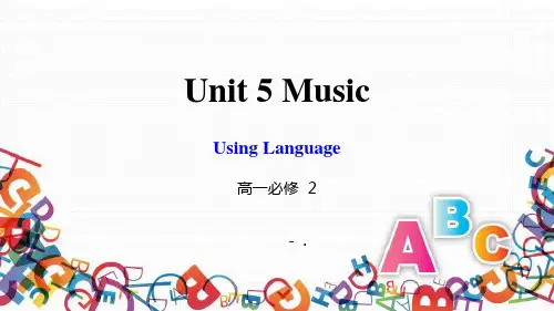 《Music》Using Language PPT课件
