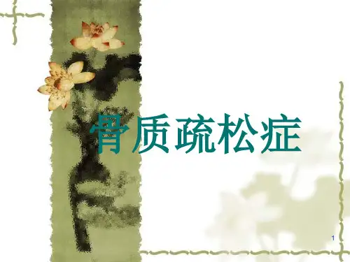 骨质疏松证PPT课件