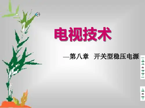 电子教案-电视技术(第3版_张新芝)课件39555-电视 第八章  