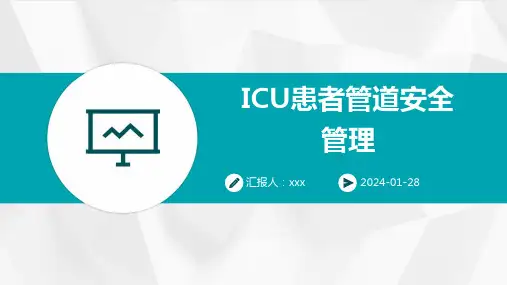 ICU患者管道安全管理PPT课件
