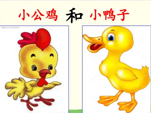 部编教材一年级下册语文《小公鸡和小鸭子》完美PPT1