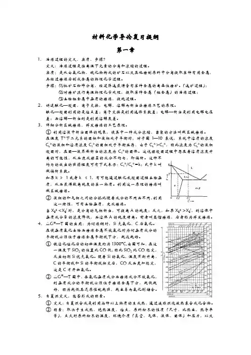 材料化学导论