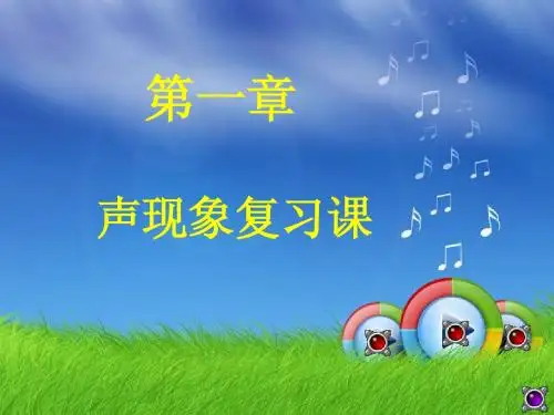 声现象复习